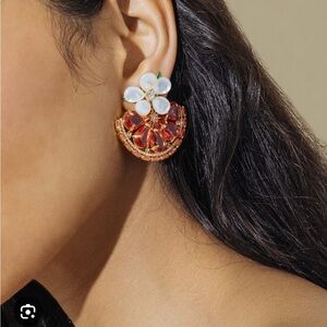 Loren Hope Spritz Please Orange Slice Earrings